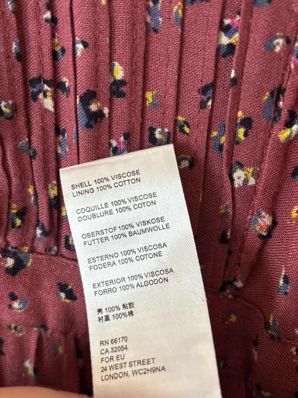 Free People Mauve Floral Maxi Dress - Picture 7 of 7